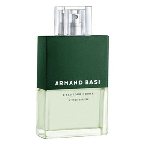 L'EAU POUR HOMME INTENSE VETIVER • ARMAND BASI • 75 ml • Eau de toilette pour homme  Scentia : Parfums et fragrances