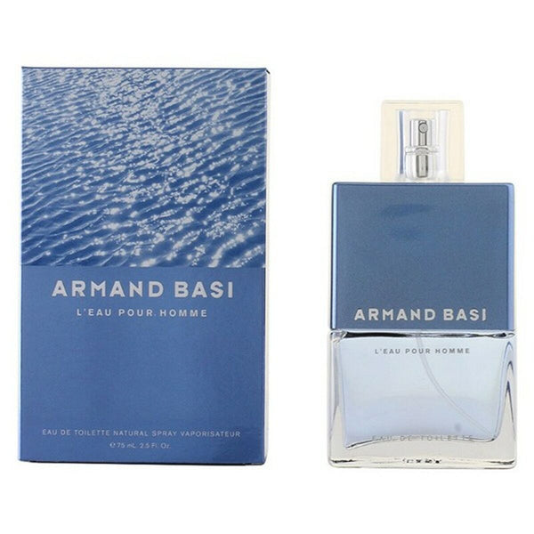L'EAU POUR HOMME • ARMAND BASI • Eau de toilette pour homme, vaporisateur/natural spray  Scentia : Parfums et fragrances