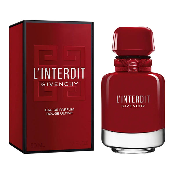 L'INTERDIT - EAU DE PARFUM ROUGE ULTIME • GIVENCHY Paris • 50 ml • Eau de parfum pour femme, vaporisateur/spray  Scentia : Parfums et fragrances