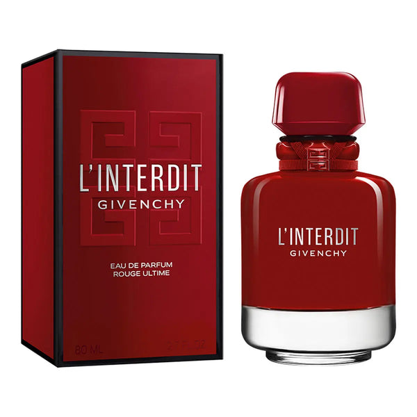 L'INTERDIT - EAU DE PARFUM ROUGE ULTIME • GIVENCHY Paris • 80 ml • Eau de parfum pour femme, vaporisateur/spray  Scentia : Parfums et fragrances