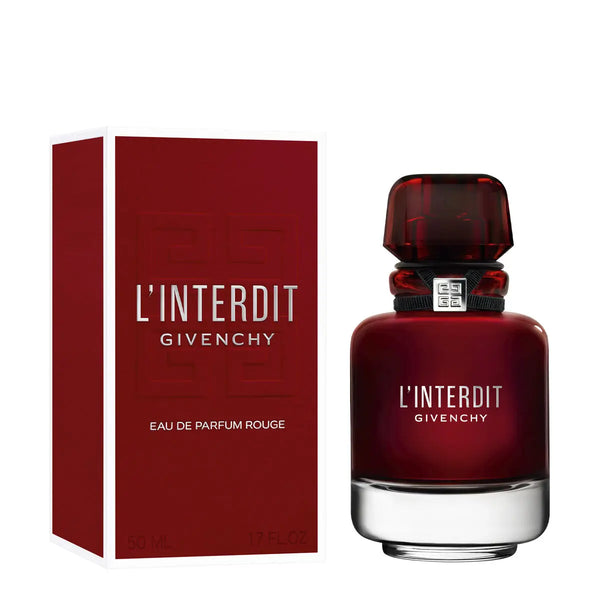 L'INTERDIT - EAU DE PARFUM ROUGE • GIVENCHY Paris • 50 ml • Eau de parfum pour femme, vaporisateur/spray  Scentia : Parfums et fragrances
