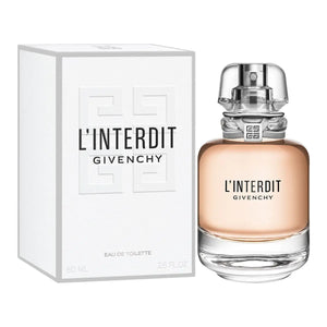 L'INTERDIT - EAU DE TOILETTE • GIVENCHY Paris • 80 ml • Eau de toilette pour femme, vaporisateur/spray  Scentia : Parfums et fragrances