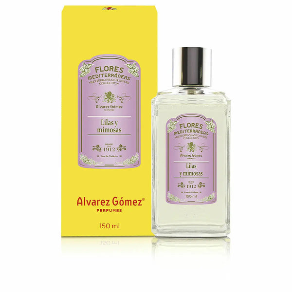 Lilas y mimosas - Coll. FLORES MEDITERRANEAS • Álvarez Gómez • 150 ml • Eau de toilette unisexe, vaporisateur/spray  Scentia : Parfums et fragrances