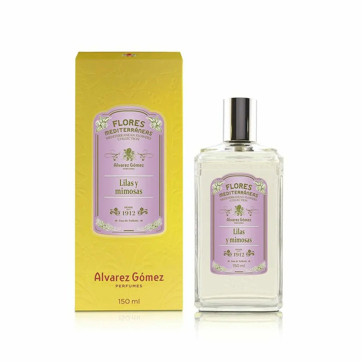 Lilas y mimosas - Coll. FLORES MEDITERRANEAS • Álvarez Gómez • 150 ml • Eau de toilette unisexe, vaporisateur/spray  Scentia : Parfums et fragrances