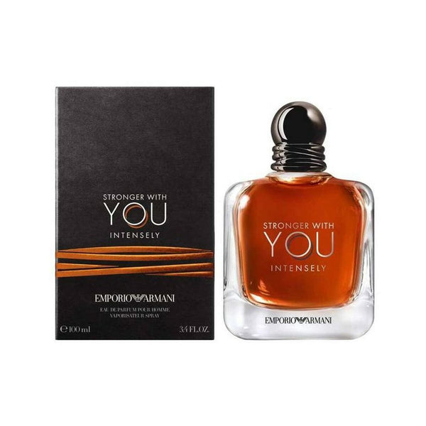 STRONGER WITH YOU INTENSELY • EMPORIO ARMANI • 100 ml • Eau de parfum pour homme, vaporisateur/spray  Scentia : Parfums et fragrances