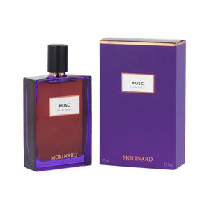 MUSC • MOLINARD, 1849 Grasse • 75 ml • Eau de parfum pour femme, vaporisateur/spray  Scentia : Parfums et fragrances