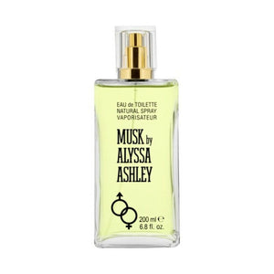 MUSK - EAU DE TOILETTE • ALYSSA ASHLEY • 200 ml • Eau de toilette unisexe, vaporisateur/natural spray  Scentia : Parfums et fragrances