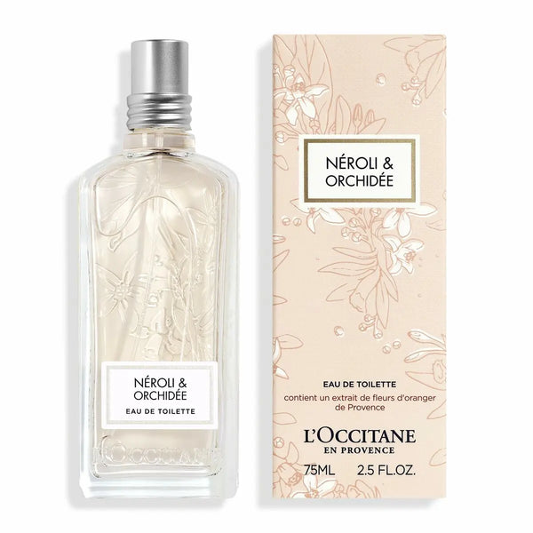 NÉROLI & ORCHIDÉE • L'OCCITANE EN PROVENCE • 75 ml • Eau de toilette unisexe à l'extrait de Fleurs d'oranger de Provence, vaporisateur/spray  Scentia : Parfums et fragrances