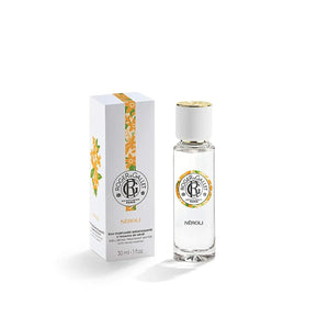 NÉROLI • ROGER & GALLET • 30 ml • Eau parfumée bienfaisante à l'essence de néroli, vaporisateur/spray  Scentia : Parfums et fragrances