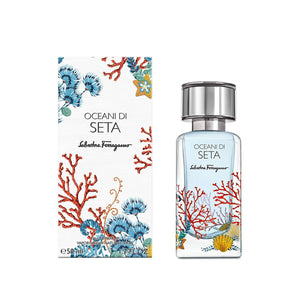 OCEANI DI SETA • Salvatore Ferragamo • 50 ml • Eau de parfum unisexe, vaporisateur/natural spray  Scentia : Parfums et fragrances