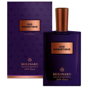 OUD MAGNÉTIQUE • MOLINARD, 1849 Grasse • 75 ml • Eau de parfum unisexe, vaporisateur/spray  Scentia : Parfums et fragrances