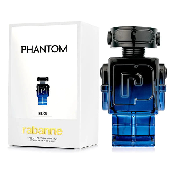 PHANTOM INTENSE • paco rabanne • 150 ml (rechargeable) • EAU DE PARFUM intense pour homme  Scentia : Parfums et fragrances