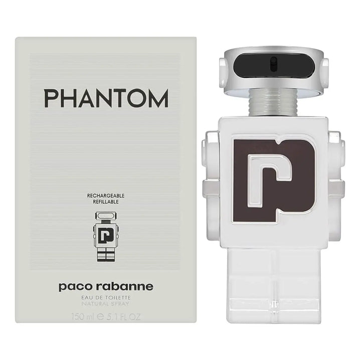 PHANTOM • paco rabanne • 150 ml (rechargeable) • EAU DE TOILETTE pour homme  Scentia : Parfums et fragrances