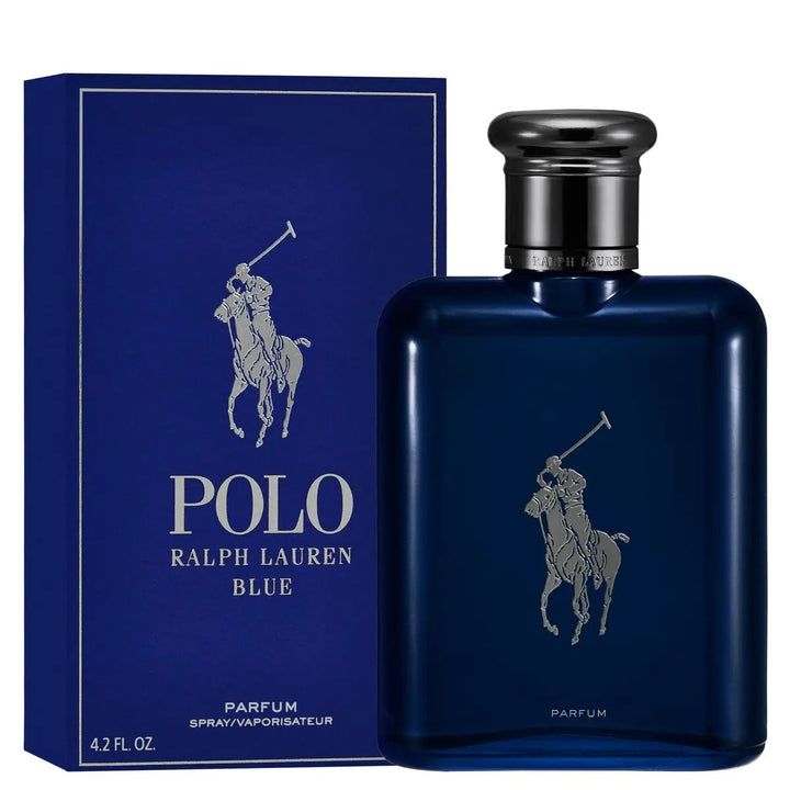 POLO BLUE - PARFUM • RALPH LAUREN • 125 ml (rechargeable) • Parfum pour homme, vaporisateur/spray rechargeable  Scentia : Parfums et fragrances