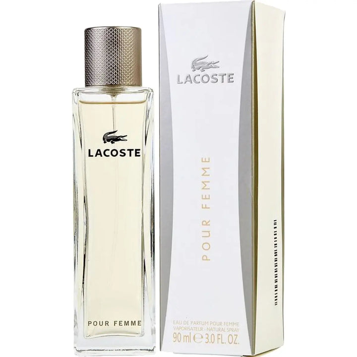 POUR FEMME • LACOSTE • 90 ml • Eau de parfum pour femme, vaporisateur/natural spray  Scentia : Parfums et fragrances