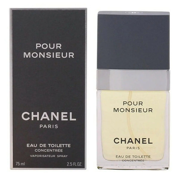 POUR MONSIEUR - EAU DE TOILETTE CONCENTRÉE • CHANEL, Paris • Eau de toilette concentrée pour homme, vaporisateur/spray  Scentia : Parfums et fragrances