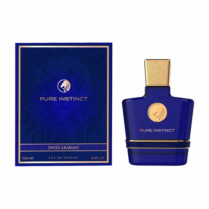 PURE INSTINCT • SWISS ARABIAN • 100 ml • Eau de parfum pour homme, vaporisateur/spray  Scentia : Parfums et fragrances