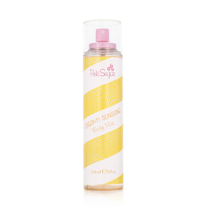 Pink Sugar CREAMY SUNSHINE Brume corporelle • AQUOLINA • 236 ml • Brume corporelle/Body Mist pour femme, vaporisateur/spray  Scentia : Parfums et fragrances