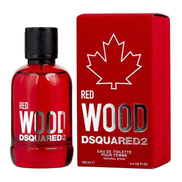 RED WOOD • DSQUARED2 • 100 ml • Eau de toilette pour femme, vaporisateur/natural spray  Scentia : Parfums et fragrances