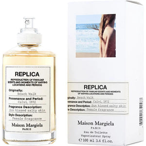REPLICA Beach Walk • Maison Margiela, Paris • 100 ml • Eau de toilette pour femme  Scentia : Parfums et fragrances