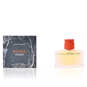 ROMA UOMO • Laura Biagiotti • 75 ml • Eau de toilette pour homme, vaporisateur/natural spray  Scentia : Parfums et fragrances