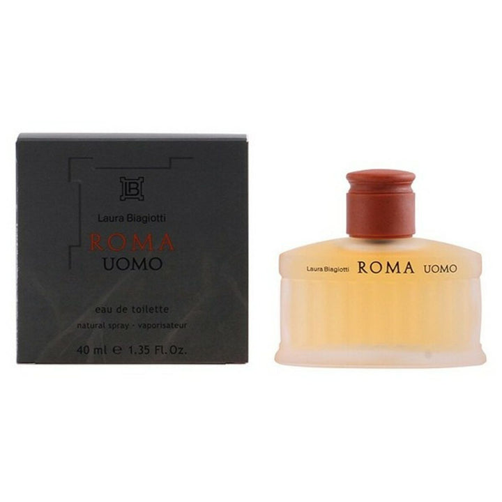ROMA UOMO • Laura Biagiotti • Eau de toilette pour homme, vaporisateur/natural spray  Scentia : Parfums et fragrances