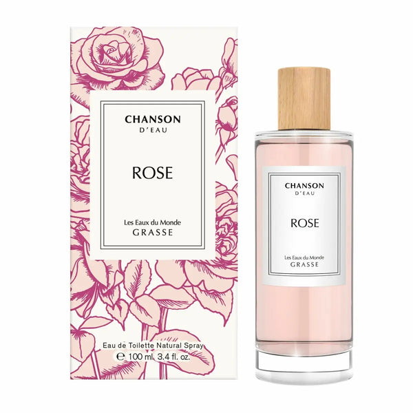 ROSE Les Eaux du Monde GRASSE • CHANSON D'EAU • 100 ml • Eau de toilette pour femme  Scentia : Parfums et fragrances