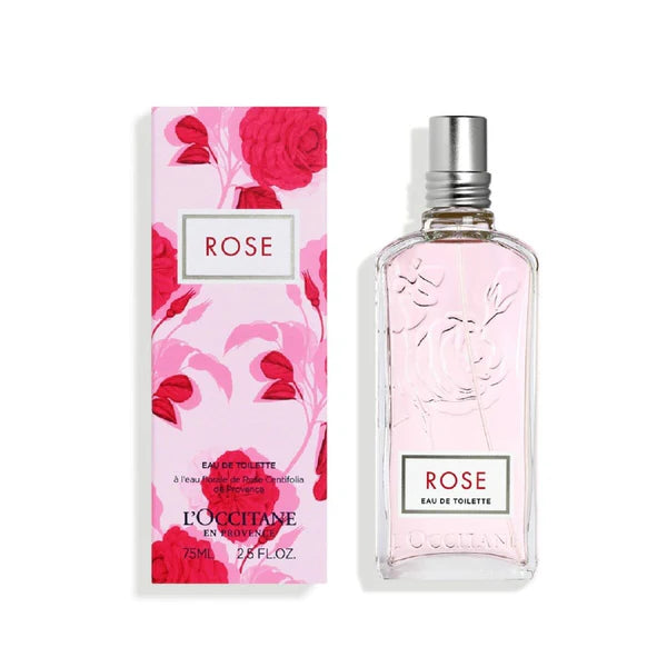 ROSE • L'OCCITANE EN PROVENCE • 75 ml • Eau de toilette pour femme à l'eau florale de Rose Centifolia de Provence, vaporisateur/spray  Scentia : Parfums et fragrances