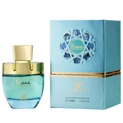 Rare TIFFANY • AFNAN • 100 ml • Eau de parfum pour femme, vaporisateur/spray 