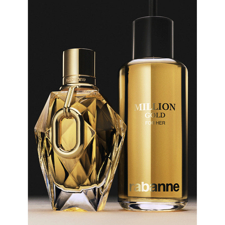 Recharge MILLION GOLD For Her • paco rabanne • 200 ml • Eau de parfum pour femme  Scentia : Parfums et fragrances