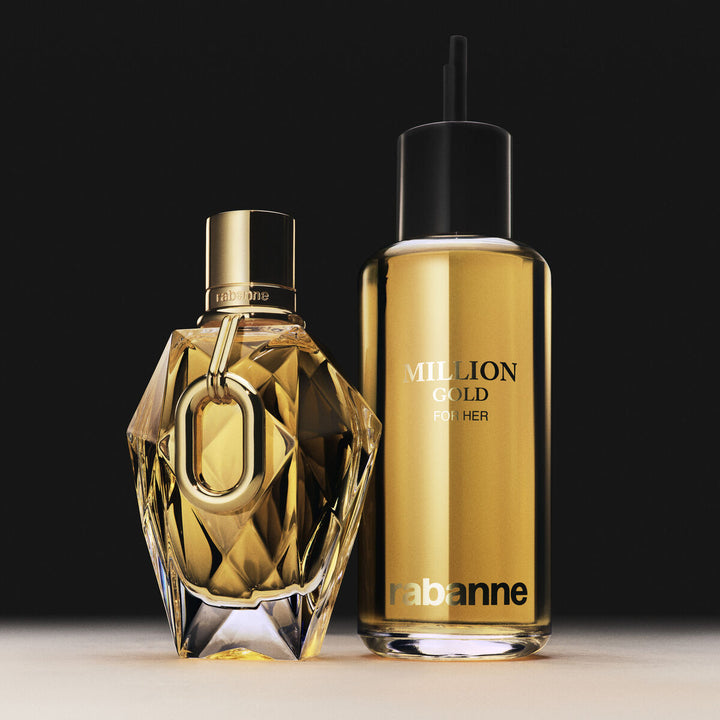Recharge MILLION GOLD For Her • paco rabanne • 200 ml • Eau de parfum pour femme  Scentia : Parfums et fragrances