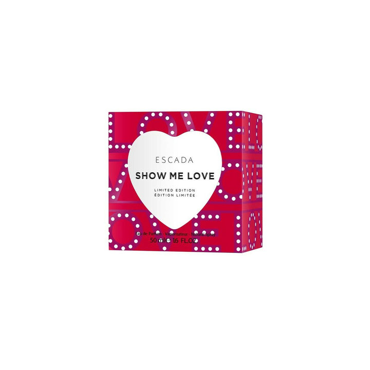 SHOW ME LOVE Edition limitée • ESCADA • 50 ml • Eau de parfum pour femme  Scentia : Parfums et fragrances