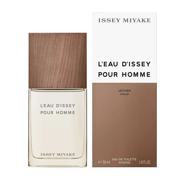 L'EAU D'ISSEY POUR HOMME : VETIVER • ISSEY MIYAKE • 50 ml • Eau de toilette intense pour homme, vaporisateur/natural spray  Scentia : Parfums et fragrances