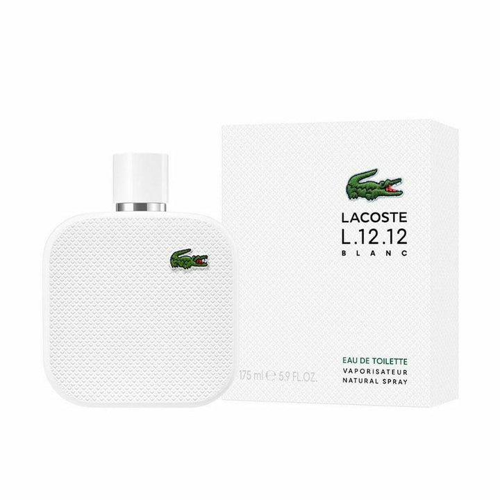L.12.12 BLANC - EAU DE TOILETTE • LACOSTE • 175 ml • Eau de toilette pour homme, vaporisateur/spray  Scentia : Parfums et fragrances