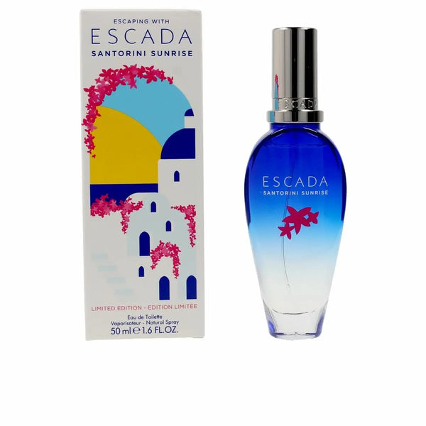 SANTORINI SUNRISE - ESCAPING WITH ESCADA Edition limitée • ESCADA • 50 ml • Eau de toilette pour femme  Scentia : Parfums et fragrances