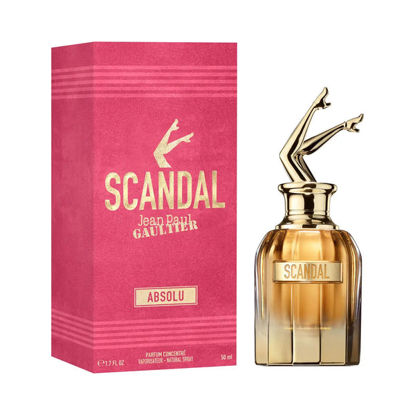 SCANDAL ABSOLU (pour femme/for woman) • Jean Paul GAULTIER • 50 ml • Parfum concentré pour femme, vaporisateur/natural spray  Scentia : Parfums et fragrances