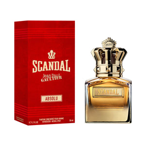 SCANDAL ABSOLU (pour homme/for man) • Jean Paul GAULTIER • 50 ml • Parfum concentrée pour homme, vaporisateur/natural spray  Scentia : Parfums et fragrances