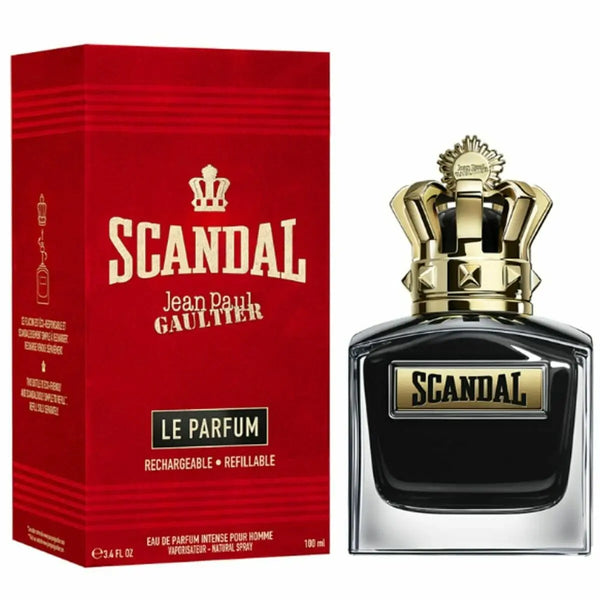 SCANDAL - LE PARFUM (pour homme/for man) • Jean Paul GAULTIER • 50 ml (rechargeable) • Eau de parfum pour homme, vaporisateur/natural spray rechargeable  Scentia : Parfums et fragrances