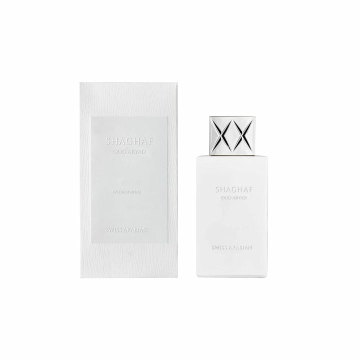 SHAGHAF - OUD ABYAD • SWISS ARABIAN • 75 ml • Eau de parfum pour femme/unisexe, vaporisateur/spray  Scentia : Parfums et fragrances