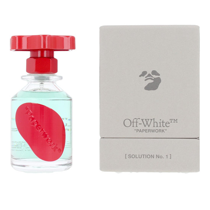 SOLUTION No. 1 • Off-White • 100 ml • Eau de parfum unisexe  Scentia : Parfums et fragrances