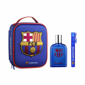 Set Barça (FC Barcelona) : Eau de toilette + vaporisateur et trousse de voyage • Sporting Brands • 110 ml • Eau de toilette pour homme, vaporisateur/spray  Scentia : Parfums et fragrances