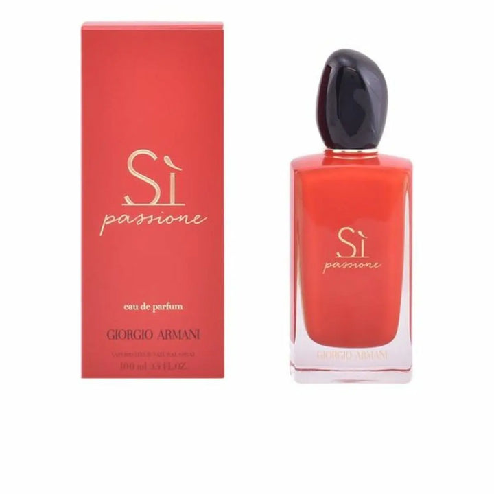 Si passione • GIORGIO ARMANI • 100 ml (rechargeable) • Eau de parfum pour femme, vaporisateur/natural spray rechargeable  Scentia : Parfums et fragrances