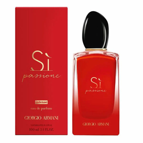 Si passione - intense • GIORGIO ARMANI • 100 ml • Eau de parfum pour femme, vaporisateur/natural spray  Scentia : Parfums et fragrances