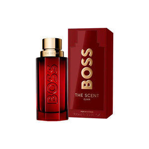 THE SCENT ELIXIR • BOSS (HUGO BOSS) • 100 ml • PARFUM INTENSE pour homme  Scentia : Parfums et fragrances