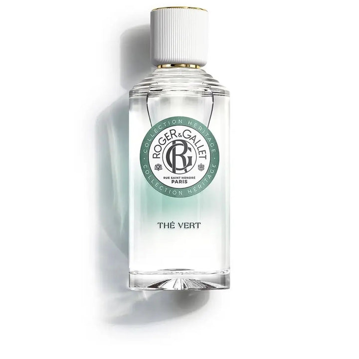 THÉ VERT - Collection HÉRITAGE • ROGER & GALLET • 100 ml • Eau parfumée bienfaisante à l'extrait de thé vert  Scentia : Parfums et fragrances