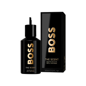 Recharge THE SCENT • BOSS (HUGO BOSS) • 200 ml • EAU DE TOILETTE pour homme  Scentia : Parfums et fragrances