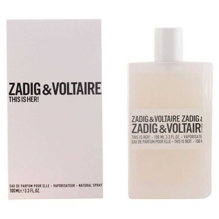 THIS IS HER! • ZADIG & VOLTAIRE • Eau de parfum pour femme, vaporisateur/natural spray  Scentia : Parfums et fragrances