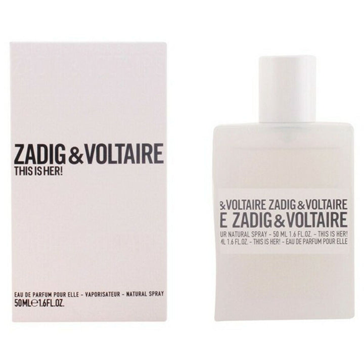 THIS IS HER! • ZADIG & VOLTAIRE • Eau de parfum pour femme, vaporisateur/natural spray  Scentia : Parfums et fragrances