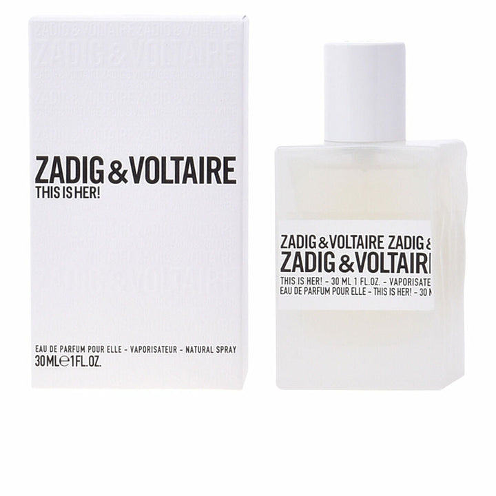 THIS IS HER! • ZADIG & VOLTAIRE • Eau de parfum pour femme, vaporisateur/natural spray  Scentia : Parfums et fragrances