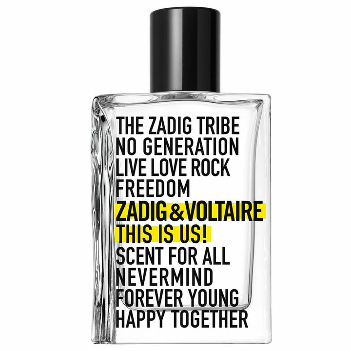 THIS IS US!• ZADIG & VOLTAIRE • Eau de toilette unisexe, vaporisateur/natural spray  Scentia : Parfums et fragrances